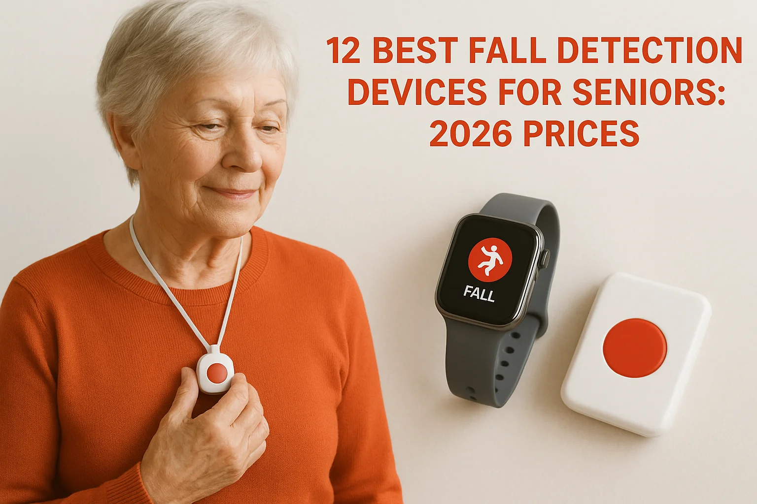12 Best Fall Detection Devices for Seniors: 2026 Prices